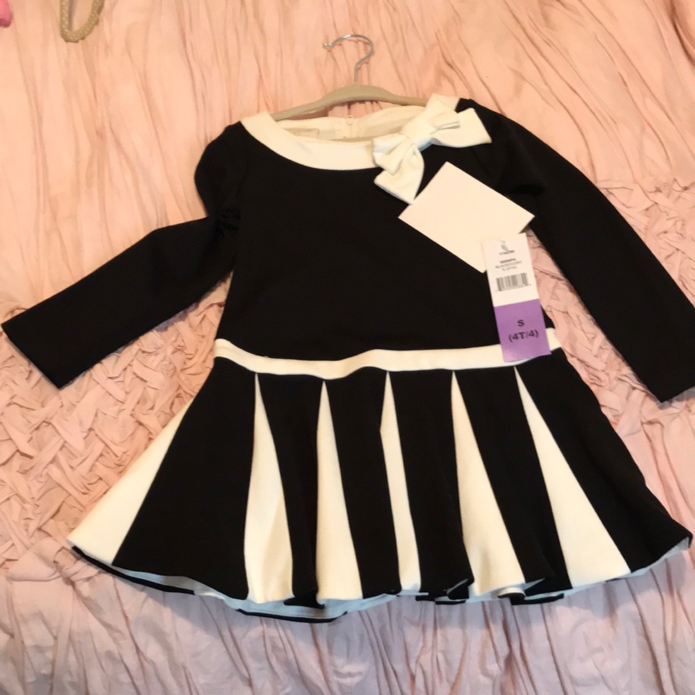 Black and white 4T dress